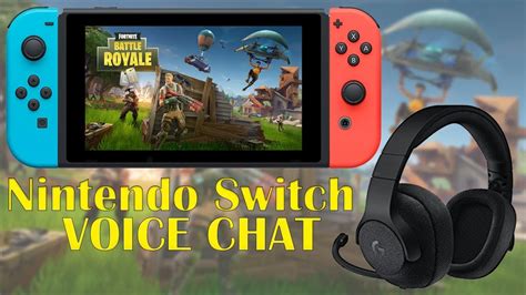 voice chat fortnite switch